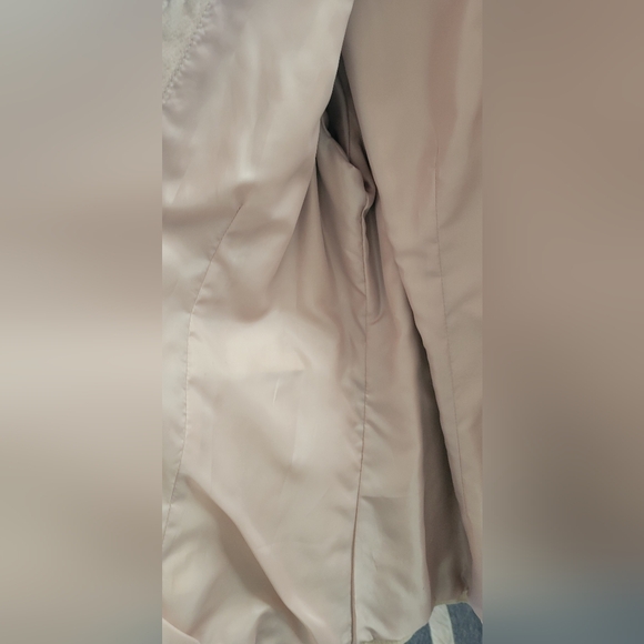 Wilsons Leather Maxima | Pink | Genuine Leather Button Up Jacket w/belt | Size L - Picture 8 of 12